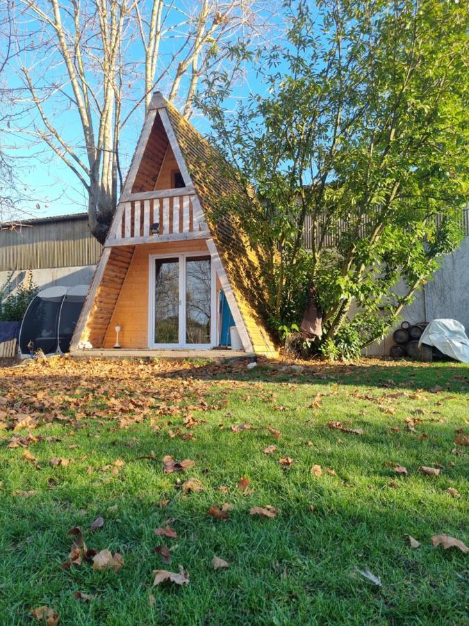 Le Chalet Tipi Avec Jacuzzi Et Jardin Troyes Exteriör bild